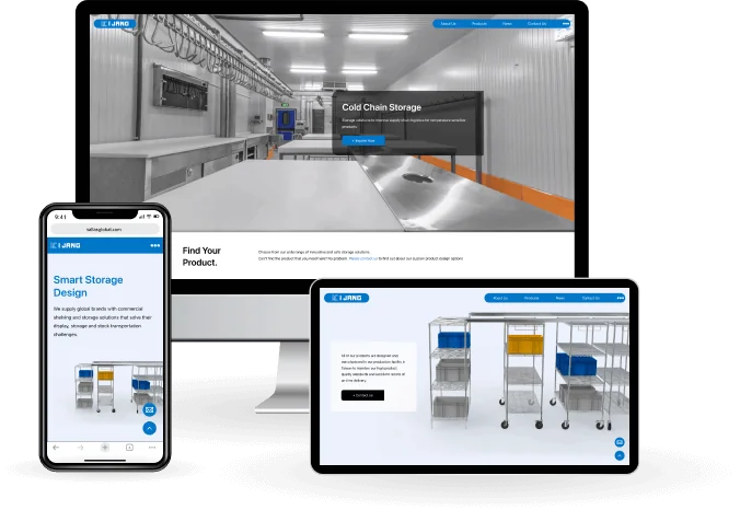 IJang Website Mock Up