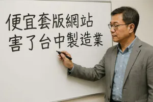 台中製造業用便宜套版網站，會有效嗎？｜國際觀行銷